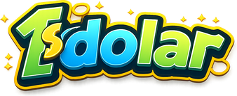 Logo 1dolar berwarna koral